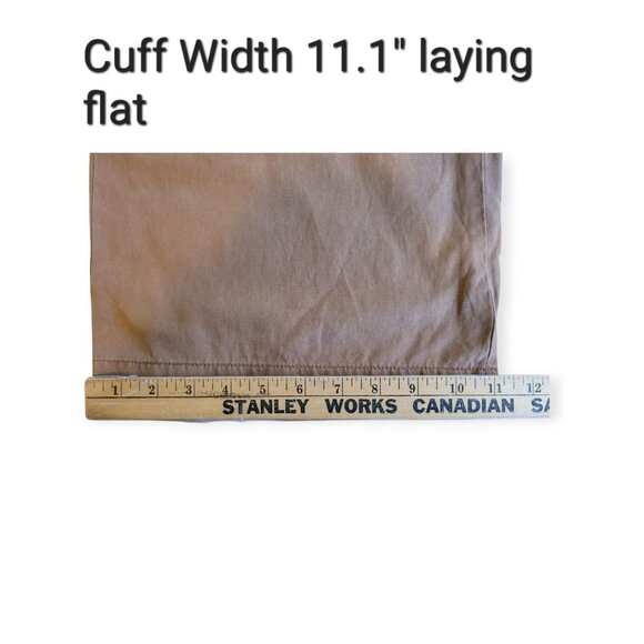 Madewell The Curvy Harlow Wide-Leg  Crop Pant in Drapey Twill size 2P in Acorn - Picture 9 of 11